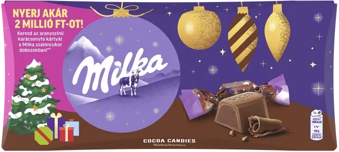 Milka Szaloncukor Kakaókrémes