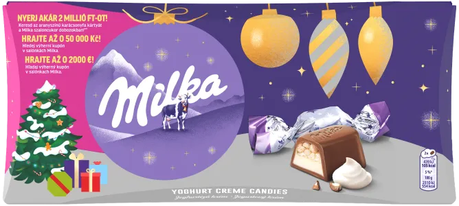 Milka Szaloncukor Joghurtos